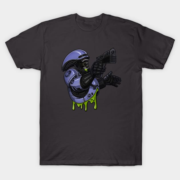 'XenoCop' T-Shirt by CMatthewman